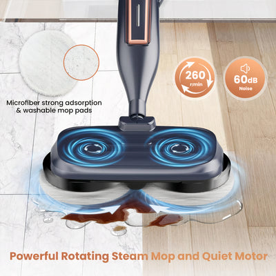 Vayno 8-in-1 Steam Cleaner