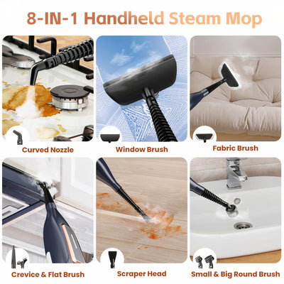Vayno 8-in-1 Steam Cleaner